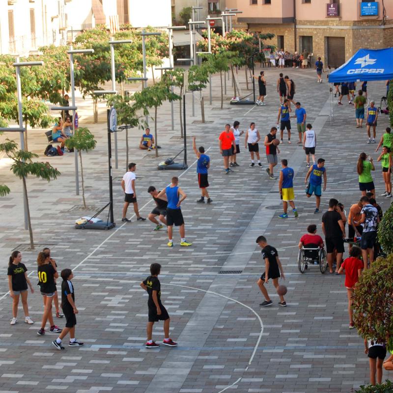 2 de Setembre de 2016 CAMPIONAT DE BÀSQUET 3x3  Torà -  Ramon Sunyer