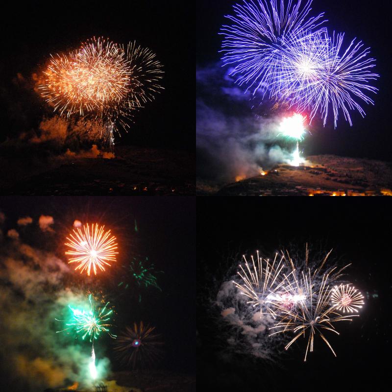 10 de Setembre de 2016 Castell de focs  Sanaüja -  Ramon Sunyer