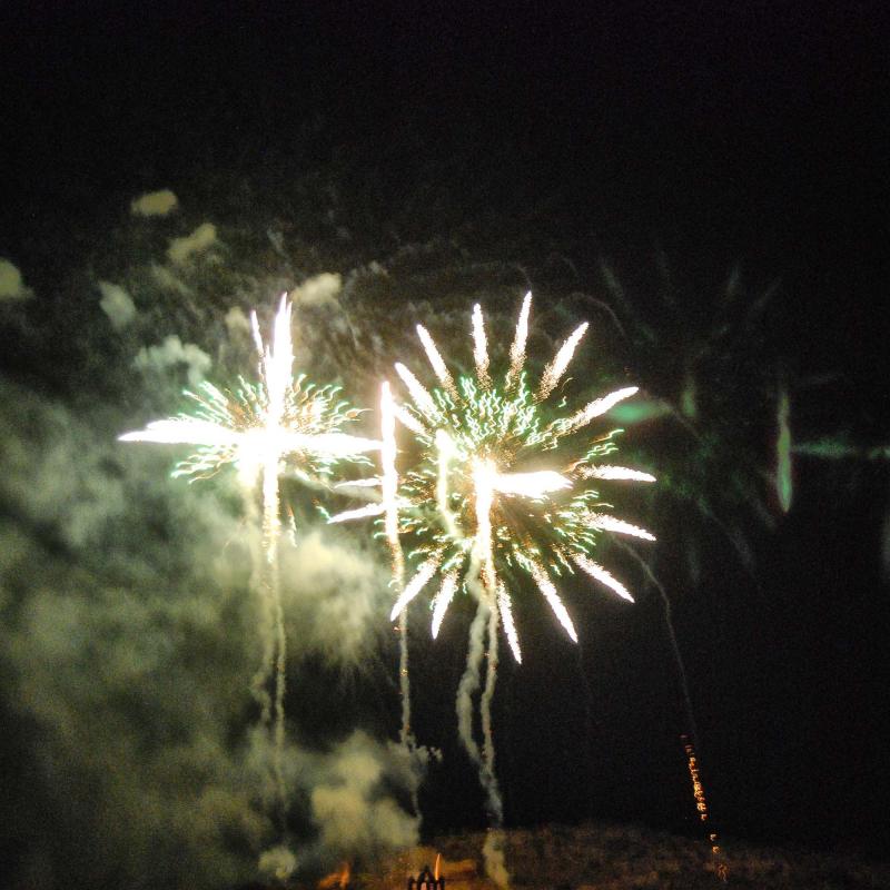 10 de Setembre de 2016 Castell de focs  Sanaüja -  Ramon Sunyer