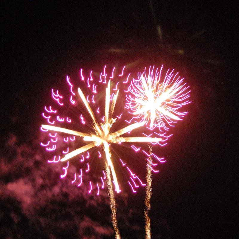 10 de Setembre de 2016 Castell de focs  Sanaüja -  Ramon Sunyer