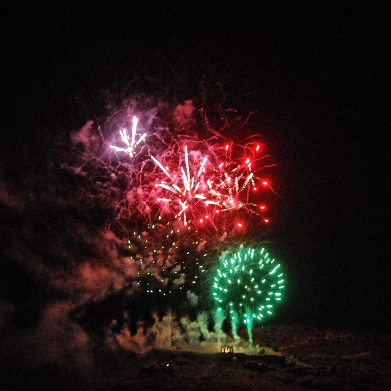 10 de Setembre de 2016 Castell de focs  Sanaüja -  Ramon Sunyer