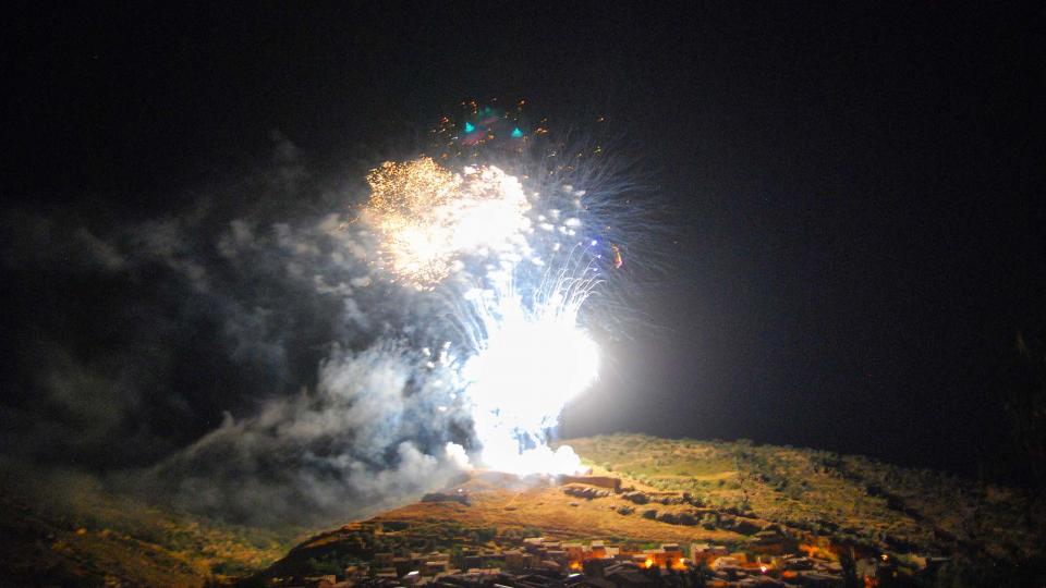 10 de Setembre de 2016 Castell de focs  Sanaüja -  Ramon Sunyer