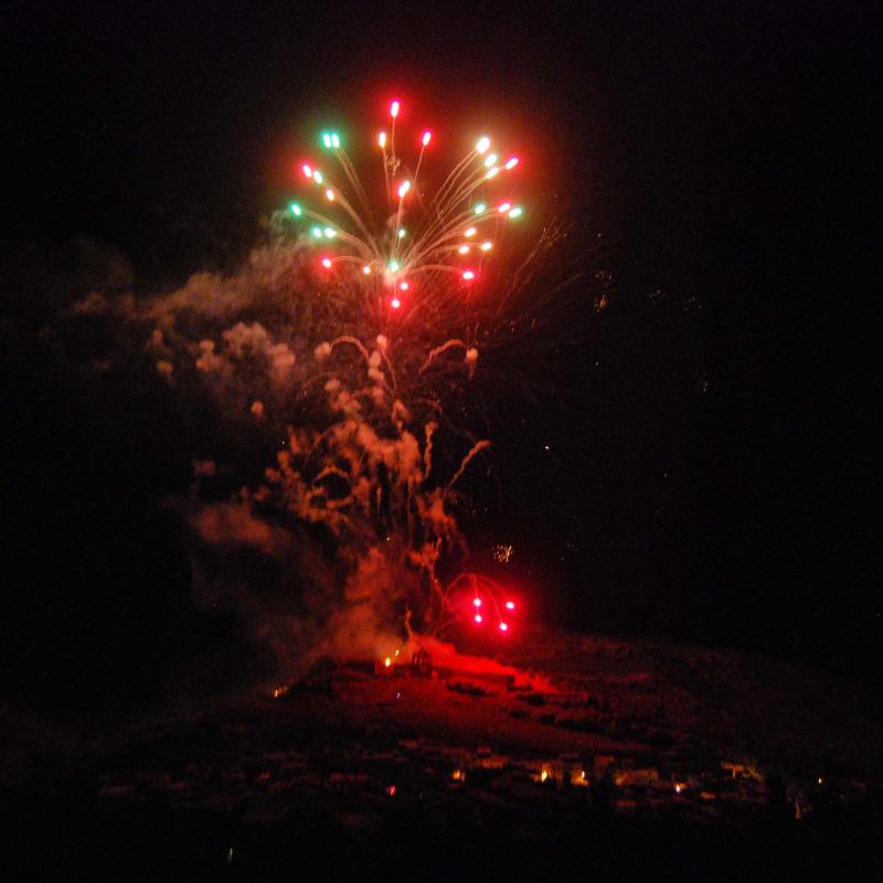 10 de Setembre de 2016 Castell de focs  Sanaüja -  Ramon Sunyer