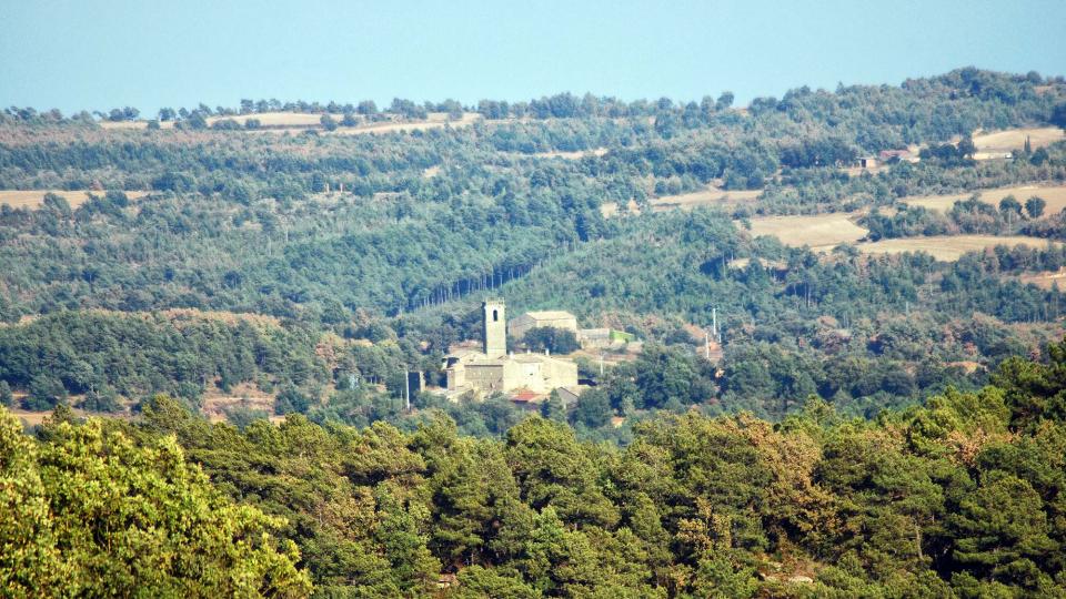 10 de Setembre de 2016 Vista des de Llanera  Sant Just d'Ardèvol -  Ramon Sunyer