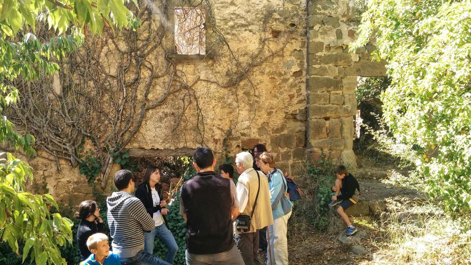 18.9.2016 visita a l'antic poble  Vallferosa -  Ramon Sunyer