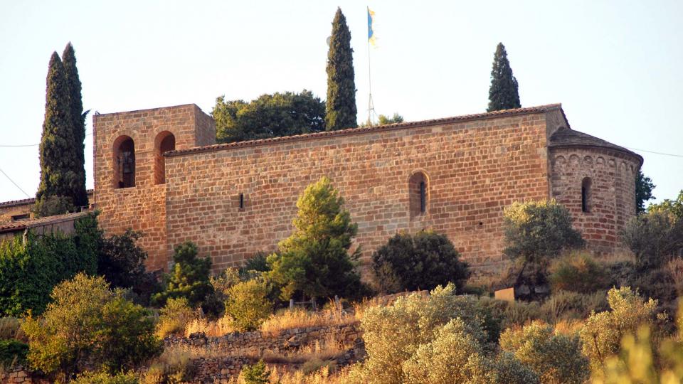 30 de Agost de 2016 església de santa Maria  L'Aguda -  Ramon Sunyer