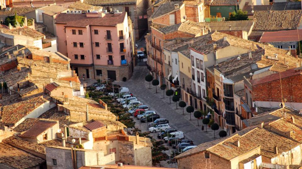 30.8.2016 plaça del vall  Torà -  Ramon Sunyer