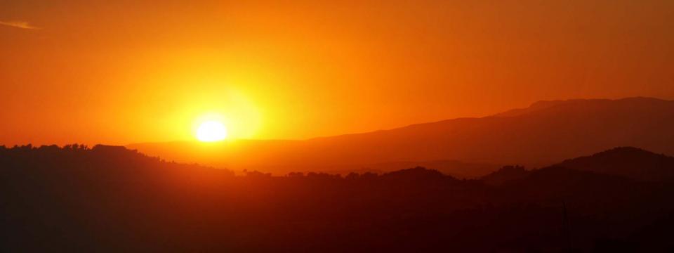 5 de Agost de 2016 posta de sol  Dusfort -  Ramon Sunyer