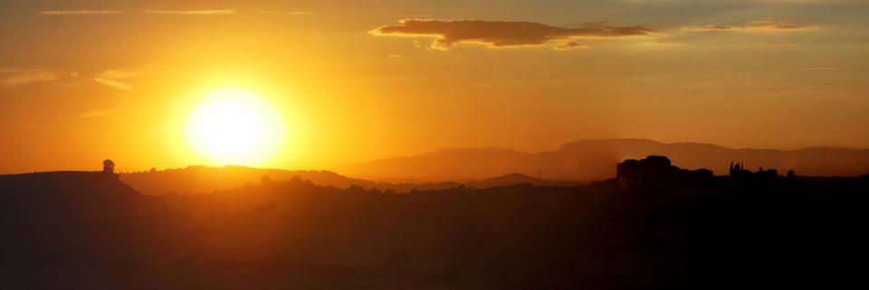 5 de Agost de 2016 posta de sol  Dusfort -  Ramon Sunyer