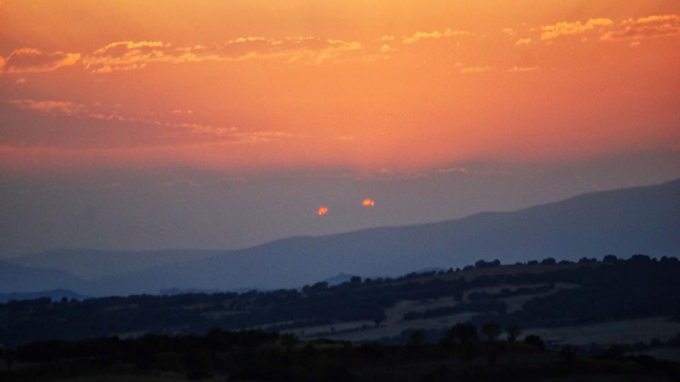 1 de Agost de 2016 posta de sol  Palouet -  Ramon Sunyer