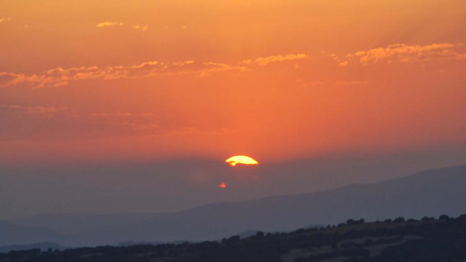 1 de Agost de 2016 posta de sol  Palouet -  Ramon Sunyer