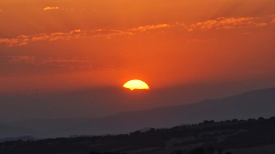 1 de Agost de 2016 posta de sol  Palouet -  Ramon Sunyer