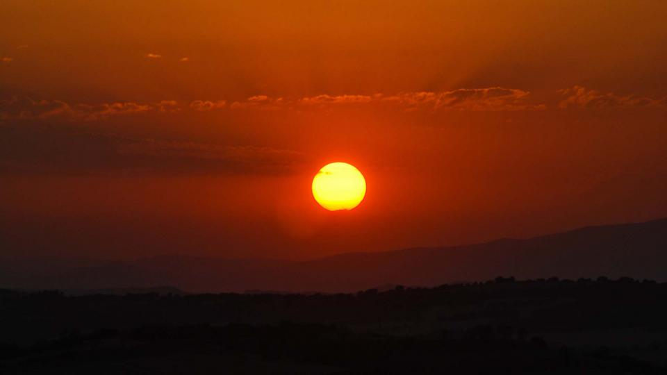 1 de Agost de 2016 posta de sol  Palouet -  Ramon Sunyer