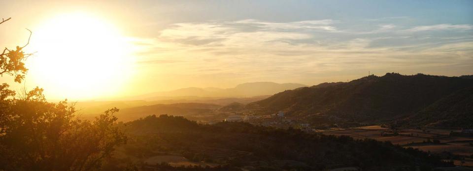 13 de Agost de 2016 posta de sol  Torà -  Ramon Sunyer