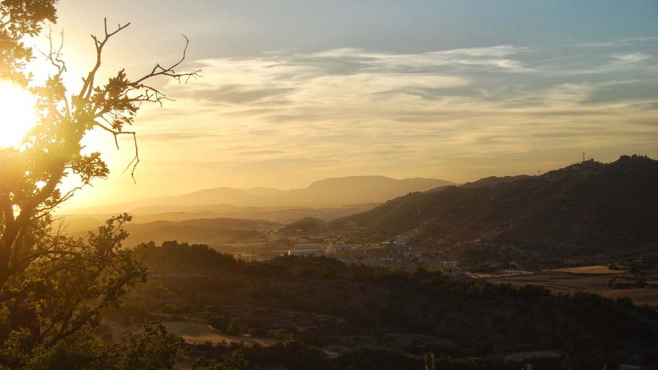 13 de Agost de 2016 posta de sol  Torà -  Ramon Sunyer