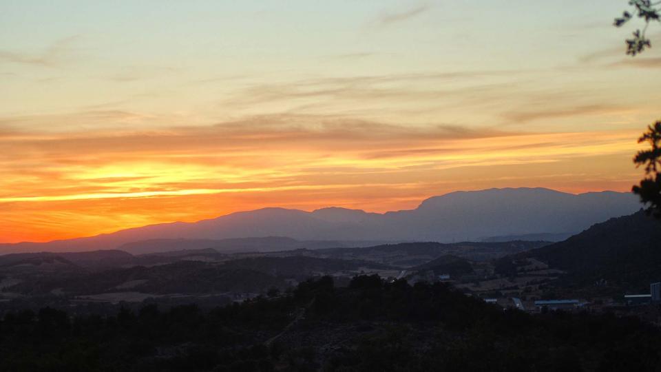 13 de Agost de 2016 posta de sol  Torà -  Ramon Sunyer