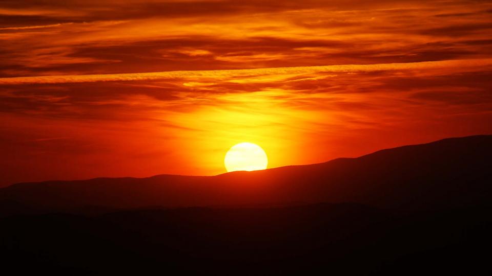 13 de Agost de 2016 posta de sol  Torà -  Ramon Sunyer