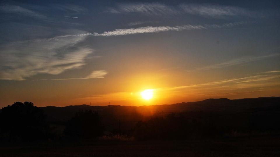 19 de Agost de 2016 Posta de Sol al tossal de les Feixes  Torà -  Ramon Sunyer