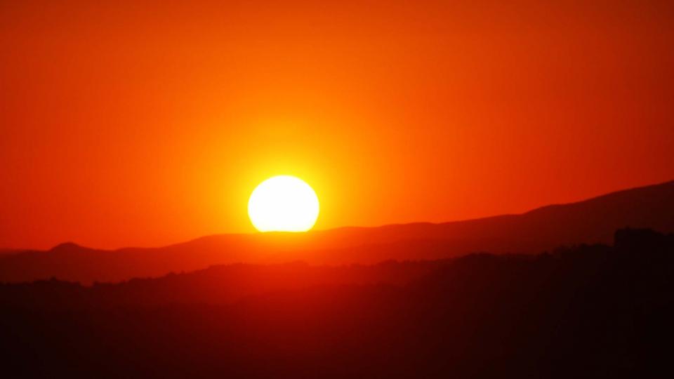 23 de Agost de 2016 Posta de Sol al tossal de les Feixes  Torà -  Ramon Sunyer