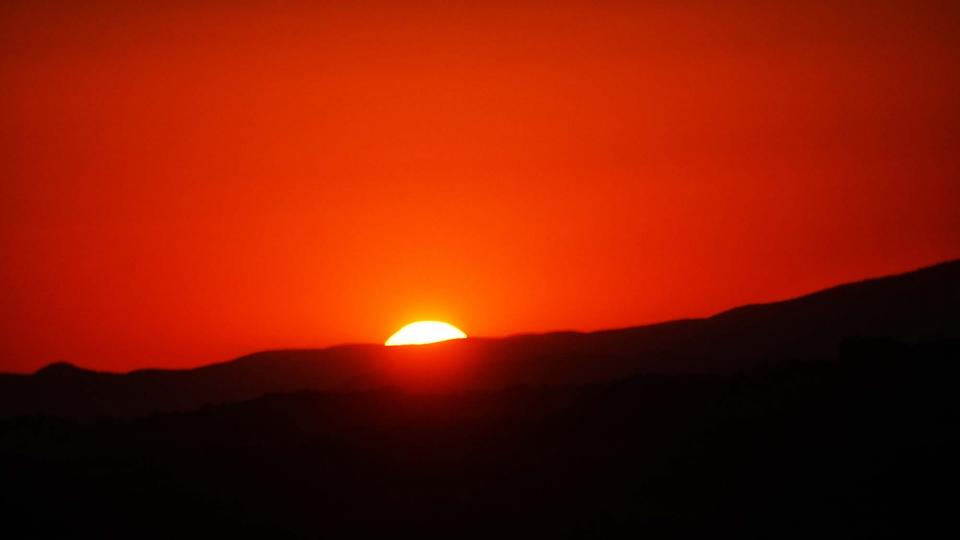 23 de Agost de 2016 Posta de Sol al tossal de les Feixes  Torà -  Ramon Sunyer