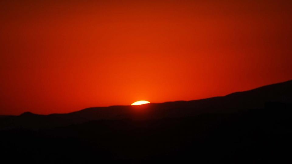 23 de Agost de 2016 Posta de Sol al tossal de les Feixes  Torà -  Ramon Sunyer