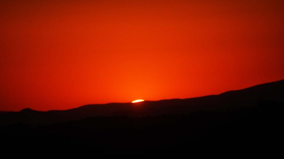 23 de Agost de 2016 Posta de Sol al tossal de les Feixes  Torà -  Ramon Sunyer