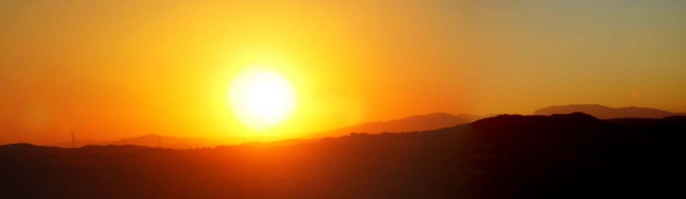 23 de Agost de 2016 Posta de Sol al tossal de les Feixes  Torà -  Ramon Sunyer