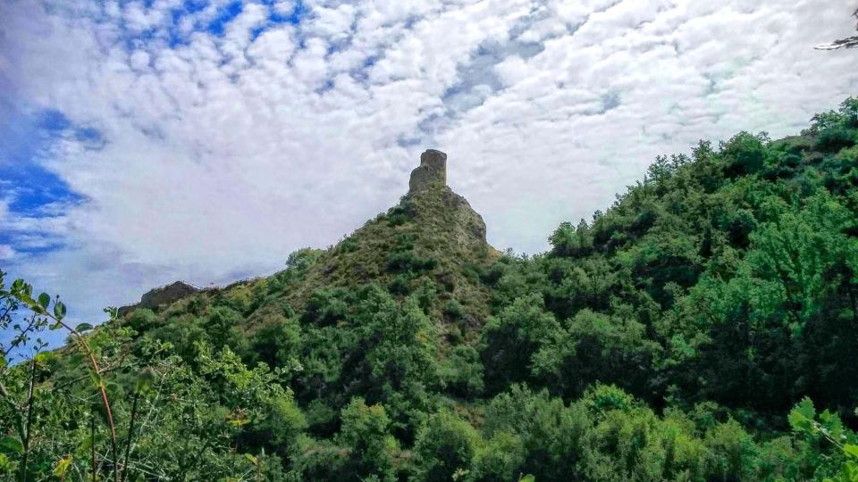 15.8.2015 torre del castell  Castellfollit de Riubregós -  Ramon Sunyer