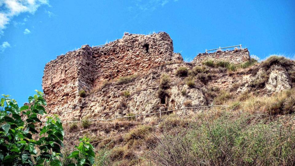 15.8.2015 castell  Castellfollit de Riubregós -  Ramon Sunyer