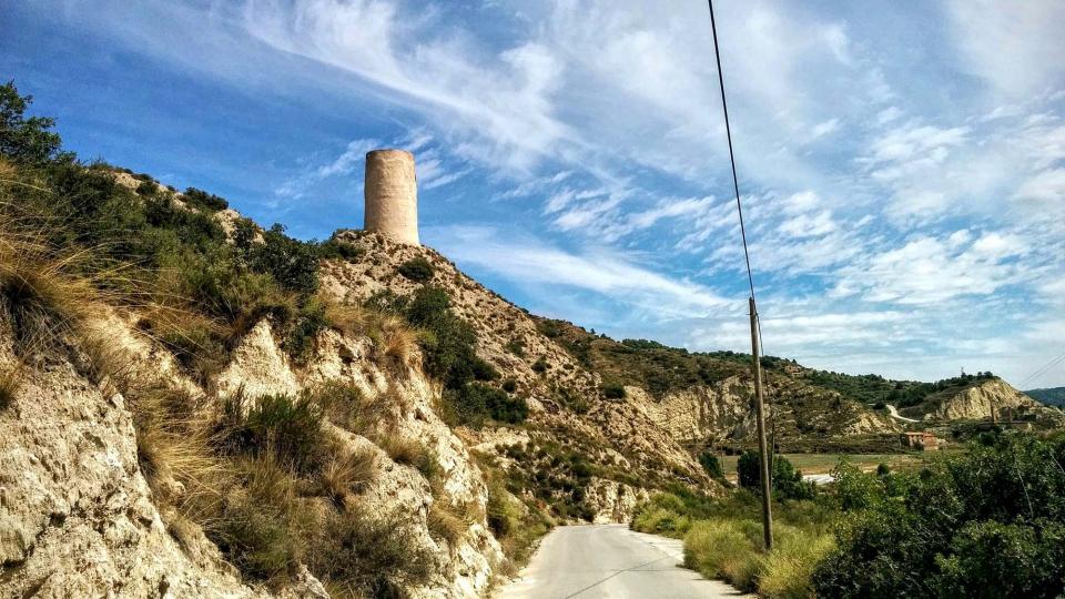 15.8.2015 Torre de'n Balet o del Ballester  Castellfollit de Riubregós -  Ramon Sunyer