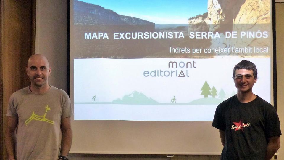 Presentació del Mapa excursionista de la Serra de Pinós