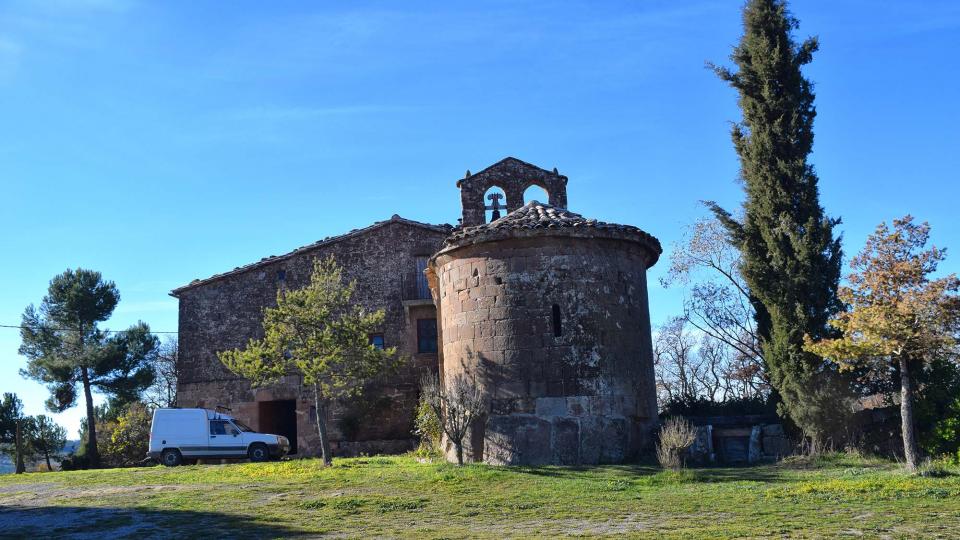 11 de Desembre de 2016 Santa Maria romànic s XII  Torredenagó -  Ramon Sunyer