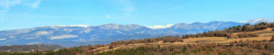 11 de Desembre de 2016 panoràmica pirineu  Llobera -  Ramon Sunyer