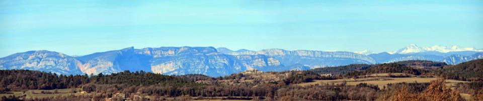 14 de Desembre de 2016 panoràmica montsec  Llobera -  Ramon Sunyer