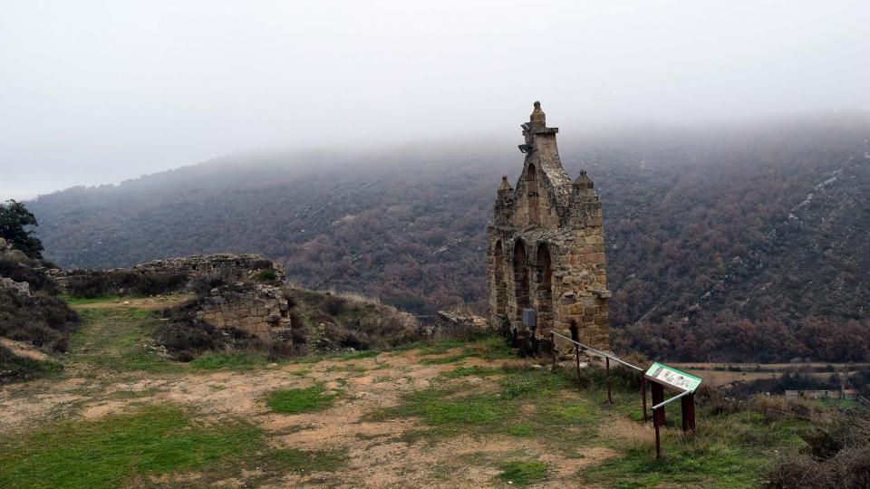 11.12.2016 castell  Sanaüja -  Ramon Sunyer