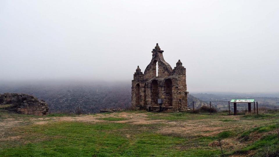 11.12.2016 castell  Sanaüja -  Ramon Sunyer