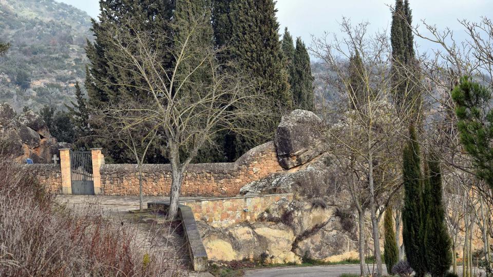 5 de Gener de 2017 cementiri  Oliola -  Ramon Sunyer