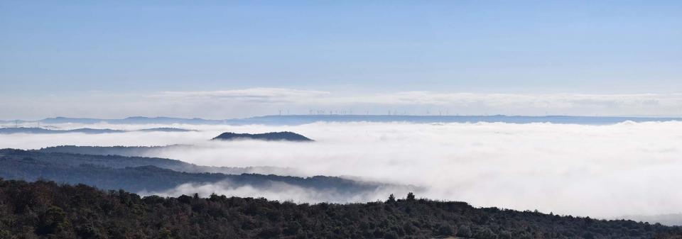 31 de Desembre de 2016 La boira s'estèn per la Vall  Biosca -  Ramon Sunyer