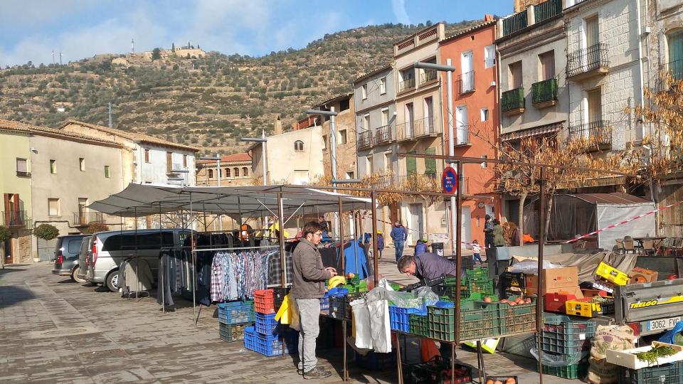 5.1.2017 mercat  Torà -  Ramon Sunyer