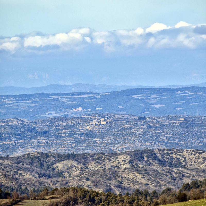 29.1.2017 Vista des de Conill  l'Aguda -  Ramon Sunyer