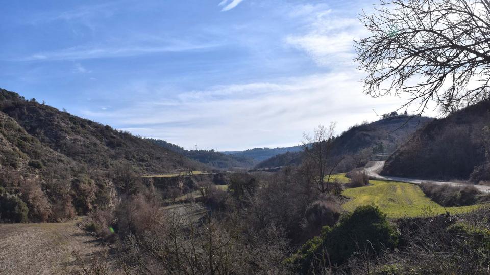 29.1.2017 paisatge  Castellfollit de Riubregós -  Ramon Sunyer
