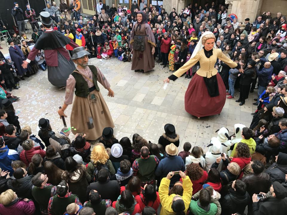 18.2.2017 Ballada de gegants  Torà -  Xavier Sunyer