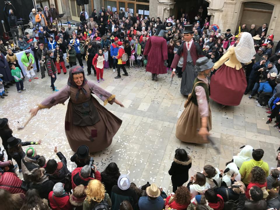 18.2.2017 Ballada de gegants  Torà -  Xavier Sunyer