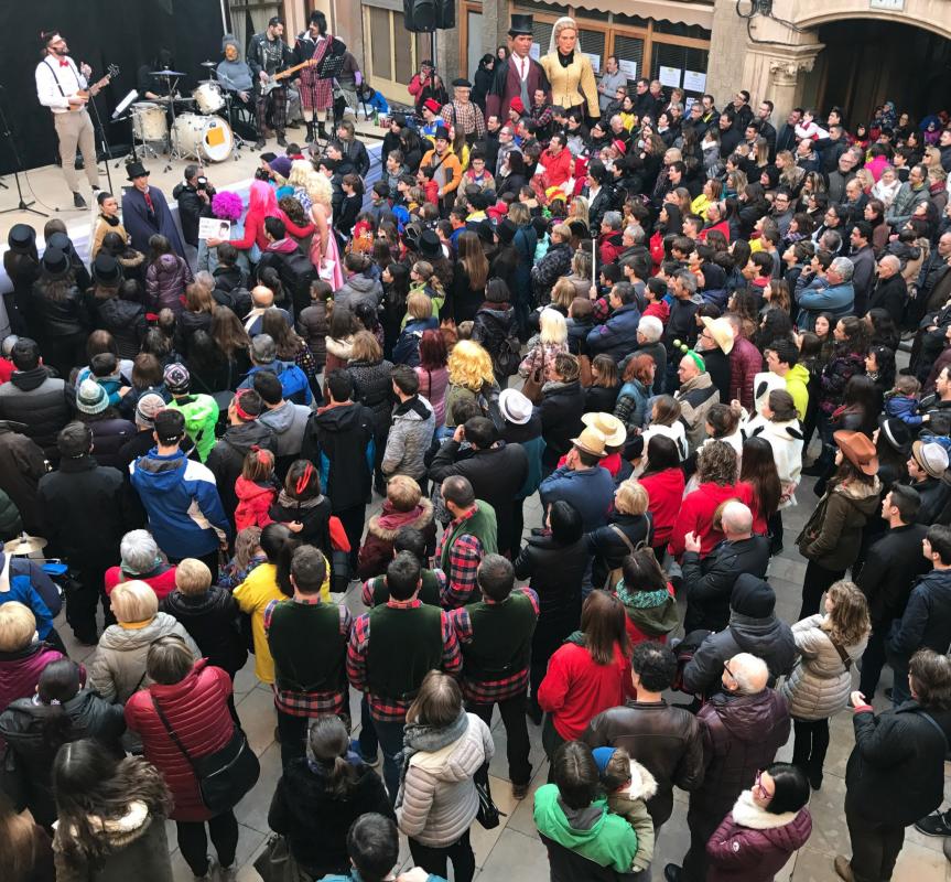 18 de Febrer de 2017 Monòleg carnavalesc de Sergi Torrescassana  Torà -  Xavier Sunyer