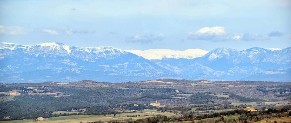 18 de Febrer de 2017 pirineu nevat  Sant Just d'Ardèvol -  Ramon Sunyer