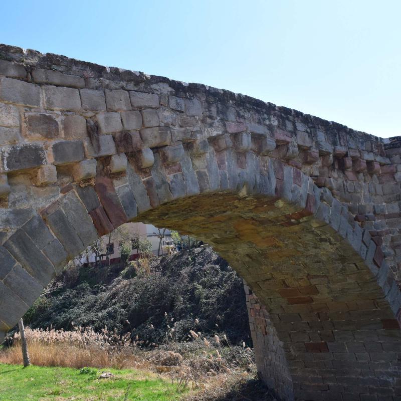 19 de Març de 2017 pont medieval  Sanaüja -  Ramon Sunyer