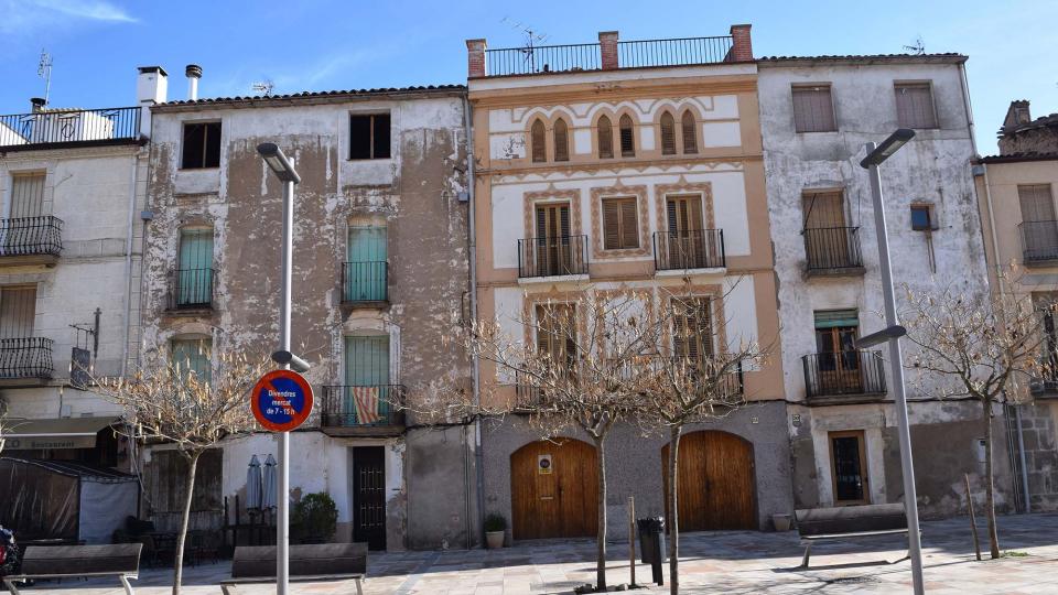 12 de Març de 2017 plaça del Vall  Torà -  Ramon Sunyer
