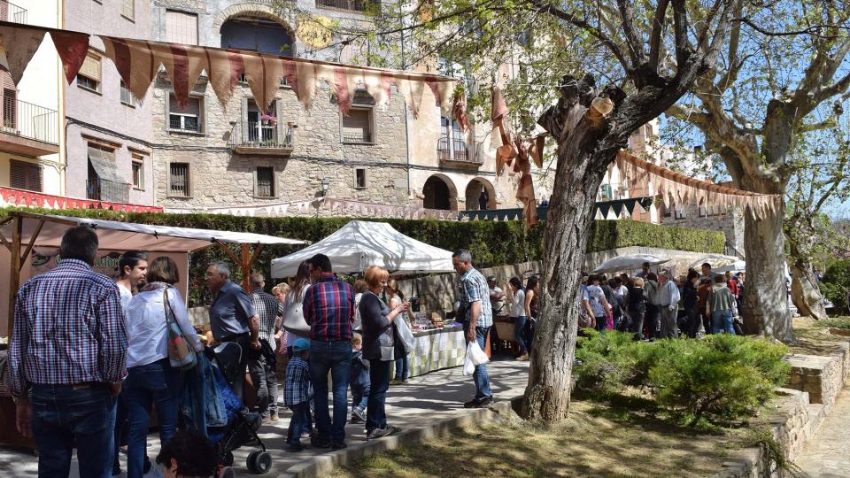 14.4.2017 Brocanters a la plaça de la Font  Torà -  Ramon Sunyer