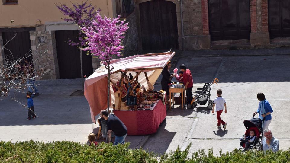 14.4.2017 Brocanters a la plaça de la Font  Torà -  Ramon Sunyer