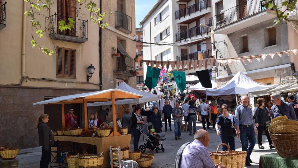 14 de Abril de 2017 Cisteller a la plaça de la Font  Torà -  Ramon Sunyer